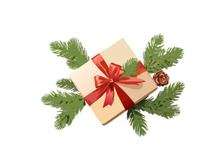 Christmas Present Vector, XMAS