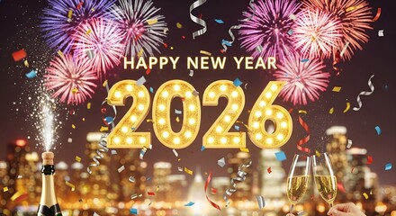 Happy New Year wallpaper.