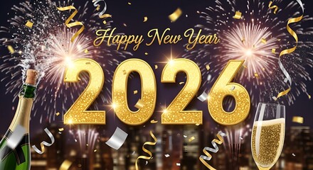 Happy New Year wallpaper.