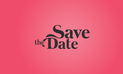 Save the date banner. Can be used for business, marketing and advertising. logo graphic design of event summit made for Technology and upcoming events. Vector EPS 10