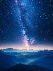 Fototapeta premium Lotus Pond Under Moonlight