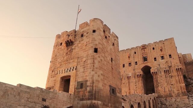 Aleppo, Syria,
08.08.2025
The Citadel of Aleppo, the largest and oldest castle in the world, located in Syria. A UNESCO World Heritage Site showcasing ancient Islamic and medieval architecture. Travel