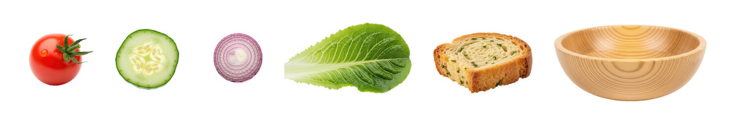 Fresh Garden Salad Set