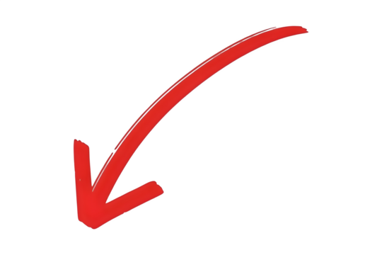 Hand drawn red arrow icon. Vector up arrows. Mark doodle, Mark point icon design collection for business and education design element