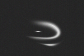 Abstract White Light Emission Dark Background Space Concept Energy Power Mystery Blur