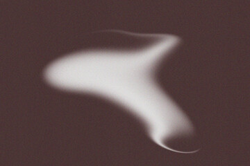 Abstract White Light Paint Stream Pattern on Gradient Brown Background Backdrop