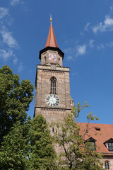 St. Michael Church in Fürth, Germany In Summer