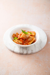 Traditional kimchi cabbage