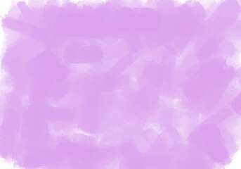Fototapeta premium Watercolor purple background isolated on transparent background for design element