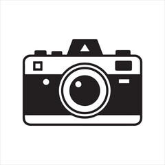 Camera icon set. Photo Camera Vector Image.