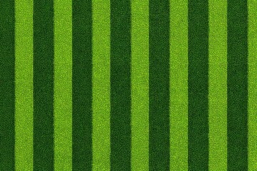 Striking pattern of dark and light green stripes.