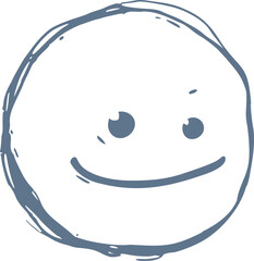 Creative design of funny meme face