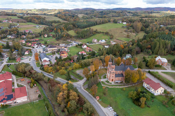 Kościół Wniebowzięcia NMP w Rzepienniku Biskupim © Maciej G. Szling