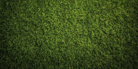 Lush green grass texture fills the frame with vibrant life.
