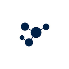 Molecule vector illustration icon design trendy