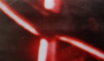 retro old film overlay effect, grunge scratch dust, red light leak, grain noise film distressed...
