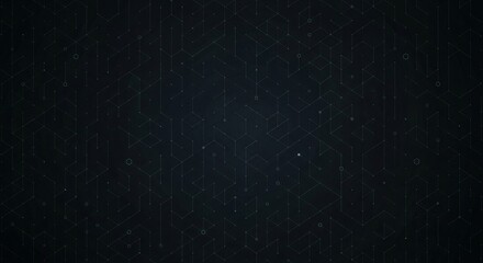 Abstract dark geometric background with subtle hexagonal pattern