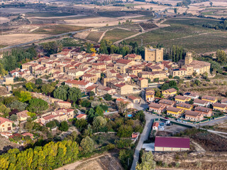 Sajazarra desde el aire