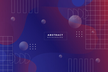 Modern Digital Abstract Background Featuring Dynamic Gradient Hues and Geometric Shapes for Creative Graphics and Web Design