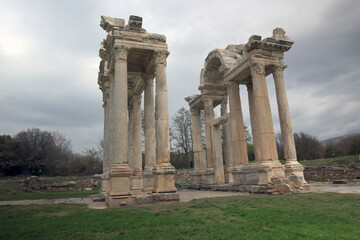 The ancient city of Aphrodisias. Archaeological and historical sites in modern Turkey