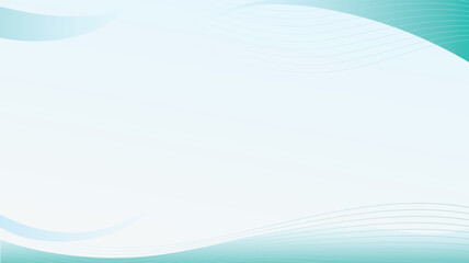 Blue wave and cloud abstract background vector illustration. Modern soft design with smooth curves, perfect for presentations, posters, flyers, web, digital projects