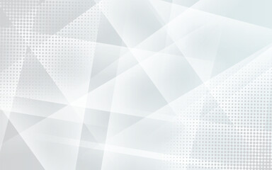 Abstract Geometric modern white and gray color . Modern Minimal and Creative Trend design modern white pattern.