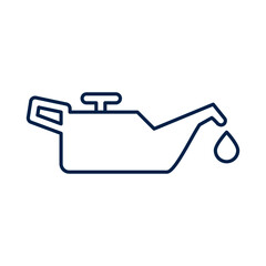 Fototapeta premium Car oil vector illustration icon design trendy