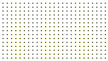 Uniform Grid of Black Squares with Subtle Yellow Glow