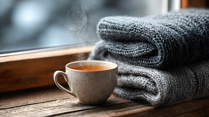 Steam and Wool by the Window