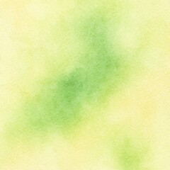 Abstract Earthy Watercolor Background in Green and Beige Tones