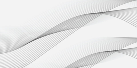 abstract white background wave gradient shape luxury wallpaper 