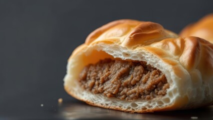 Savory baked pastry bursting with rich, hearty filling perfect for a satisfying snack or delicious meal accompaniment