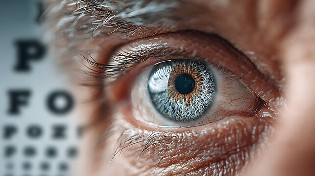 male gradient chart vision with digital in and on eye interface background of medical blue closeup for test ophthalmology 1 84257898 concept. 31525927 1