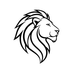 Lion Vector Art Silhouette 
