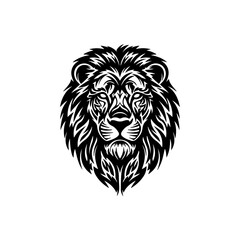 Lion Vector Art Silhouette 