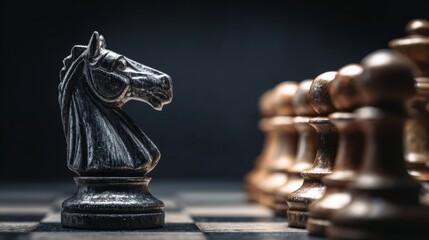 Chess game strategy wins