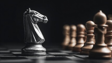 Chess game strategy wins