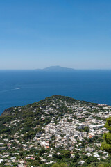 view from the sea, Capri, Italy