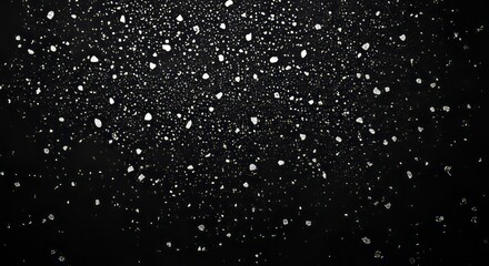 Captivating abstract art featuring sparkling water droplets reminiscent of a starlit cosmic atmosphere