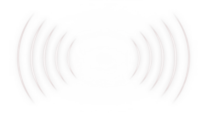 Abstract sound wave png overlay with soft gradients and dynamic lines, creating a sense of movement and energy for creative design projects and visual storytelling