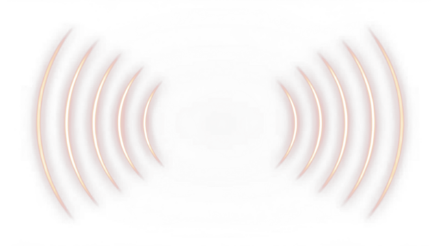 Abstract sound wave overlay design featuring soft curves and gradients, creating a sense of movement and rhythm, ideal for audio and music-related projects with copy space