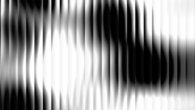 Black and white torn ripped posters texture loop