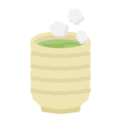 緑茶　イラスト