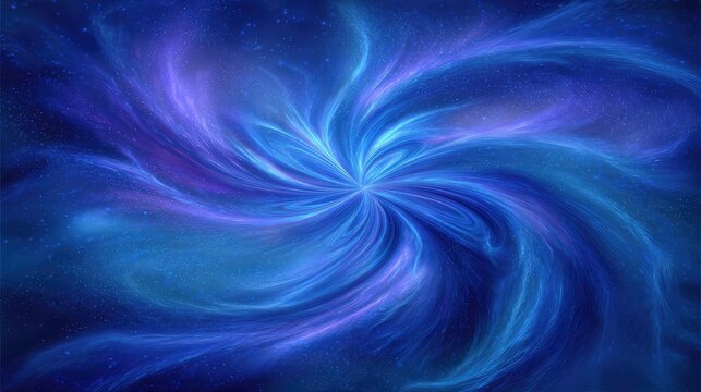 Abstract Glowing Spiral Design Background