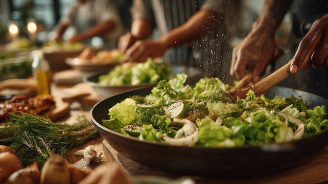 Inclusive community cooking class brings everyone together in joyful celebration