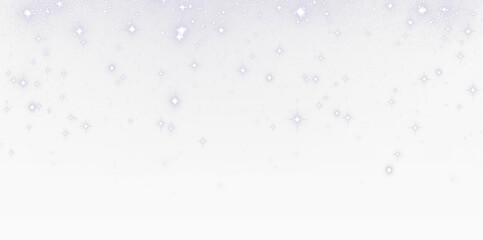 Soft white background with sparkling stars overlay, creating a dreamy atmosphere ideal for design projects, invitations, and festive celebrations with copy space