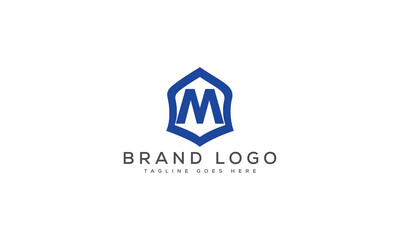 letter M logo design vector template design for brand.