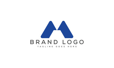 letter M logo design vector template design for brand.