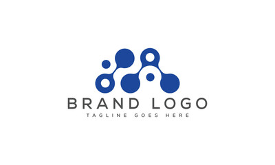 letter M logo design vector template design for brand.
