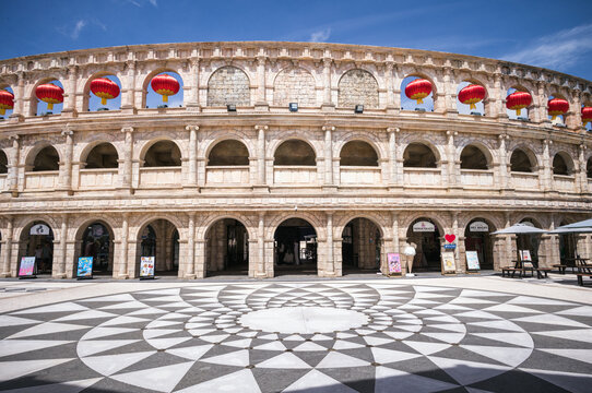 Fisherman's wharf coliseum replica, Macao, China